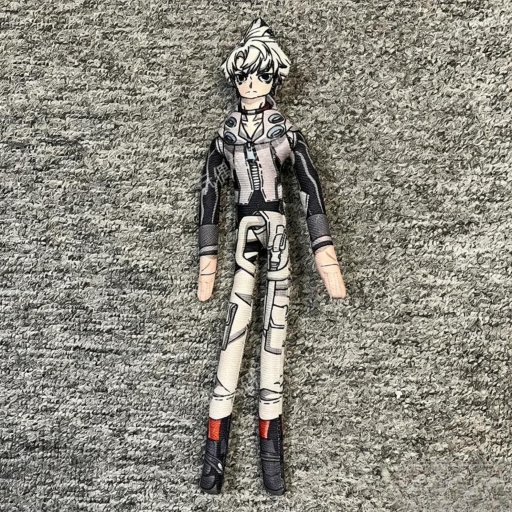 28 cm Zanka Rud Plüschpuppe Bewegliche Actionfigur Skelettkörper Abstrakte Maus Stofftier Plüschspielzeug Geburtstag Feiertagsgeschenk 28cm