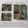 Intricate, geometric, ornate. Bedding Duvet cover sets Duvet covers Pillowcases gifts (1 * Duvet Cover 2 * Pillowcases, without duvet insert)