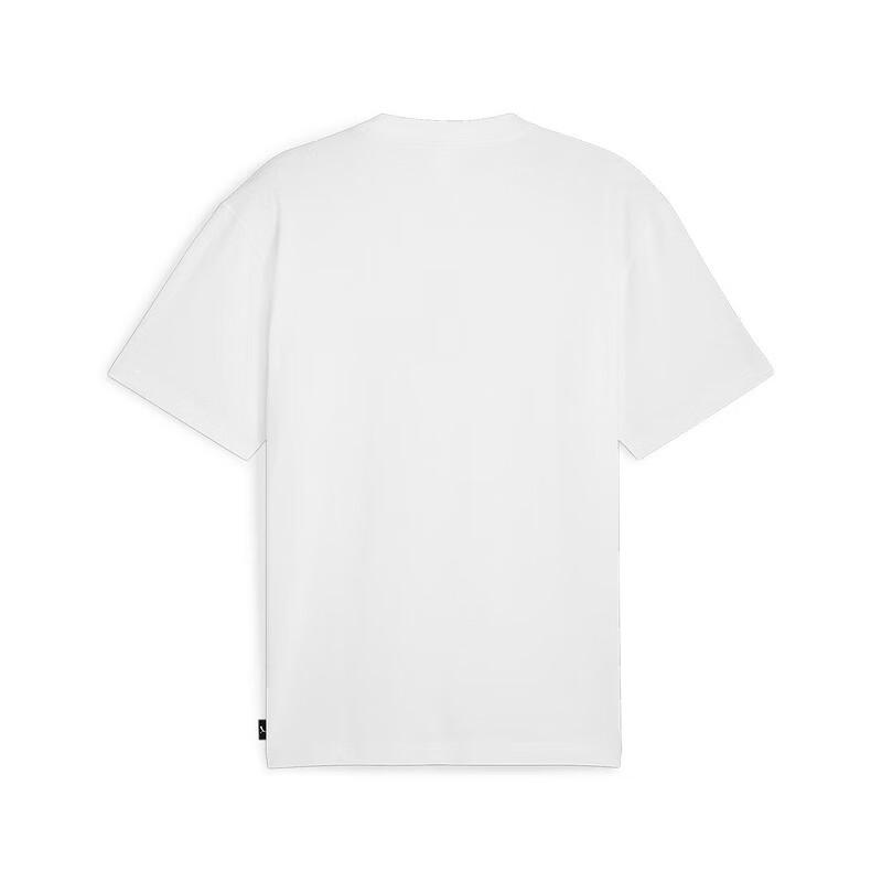 Puma Downtown Printed Design Casual Crew Neck Short Sleeve T-Shirt Men Tops White 626548-02