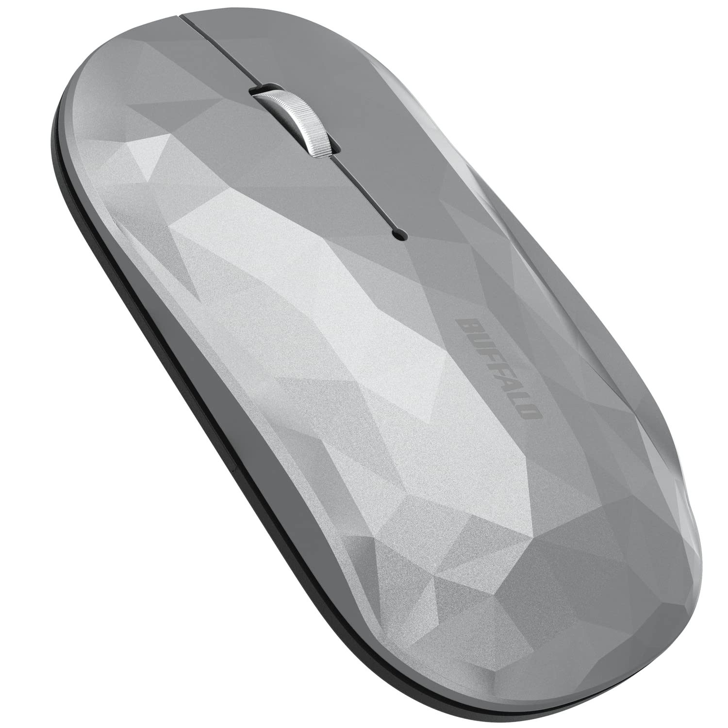 

Бездротова мобільна миша Buffalo Bluetooth FLEXUS Тонка та легка 3 кнопки Бездротова Тиха BlueLED Відповідає військовому стандарту Перемикання DPI Обладнана срібний