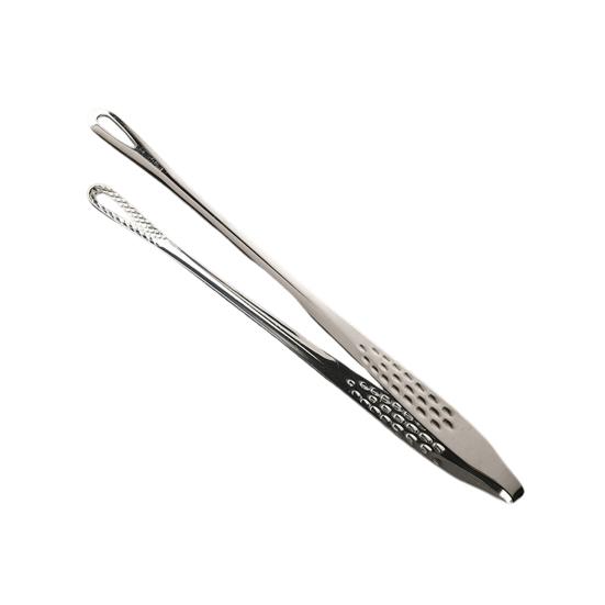 BBQ Clip Stainless Steel Easy One-Handed Operation Healthy Cooking with Hollow Design Smooth Easy To Clean Food Clip