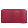 Used LOUIS VUITTON Purse Zippy wallet M61858 Epi Leather Fuchsia Bordeaux Zip Around