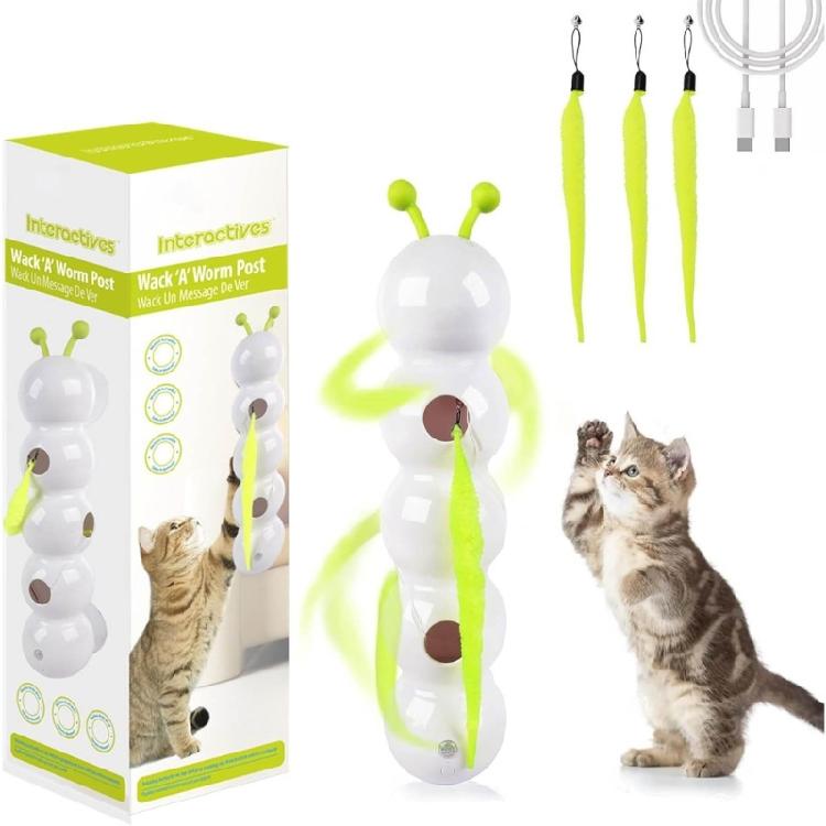 

Interactively Cats Exercise Toy With Detachable Tail Accessory And Strong Adhesive Suction Cup Base 1