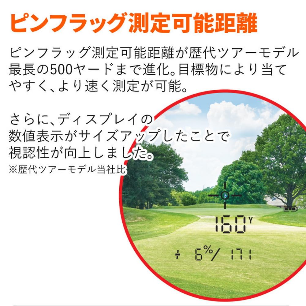 Bushnell Laserový měřič vzdálenosti Pin Seeker Tour V6 Shift Jolt Japonský originální produkt 2dílná sada s tričkem