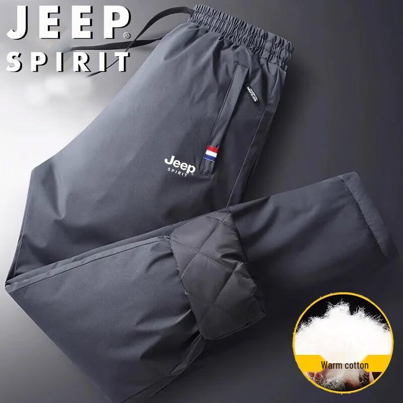 

Чоловічі теплі бавовняні повсякденні штани JEEP SPIRIT L