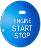Subaru 08161F2003 CHIFFON Start Button Cover (Blue)