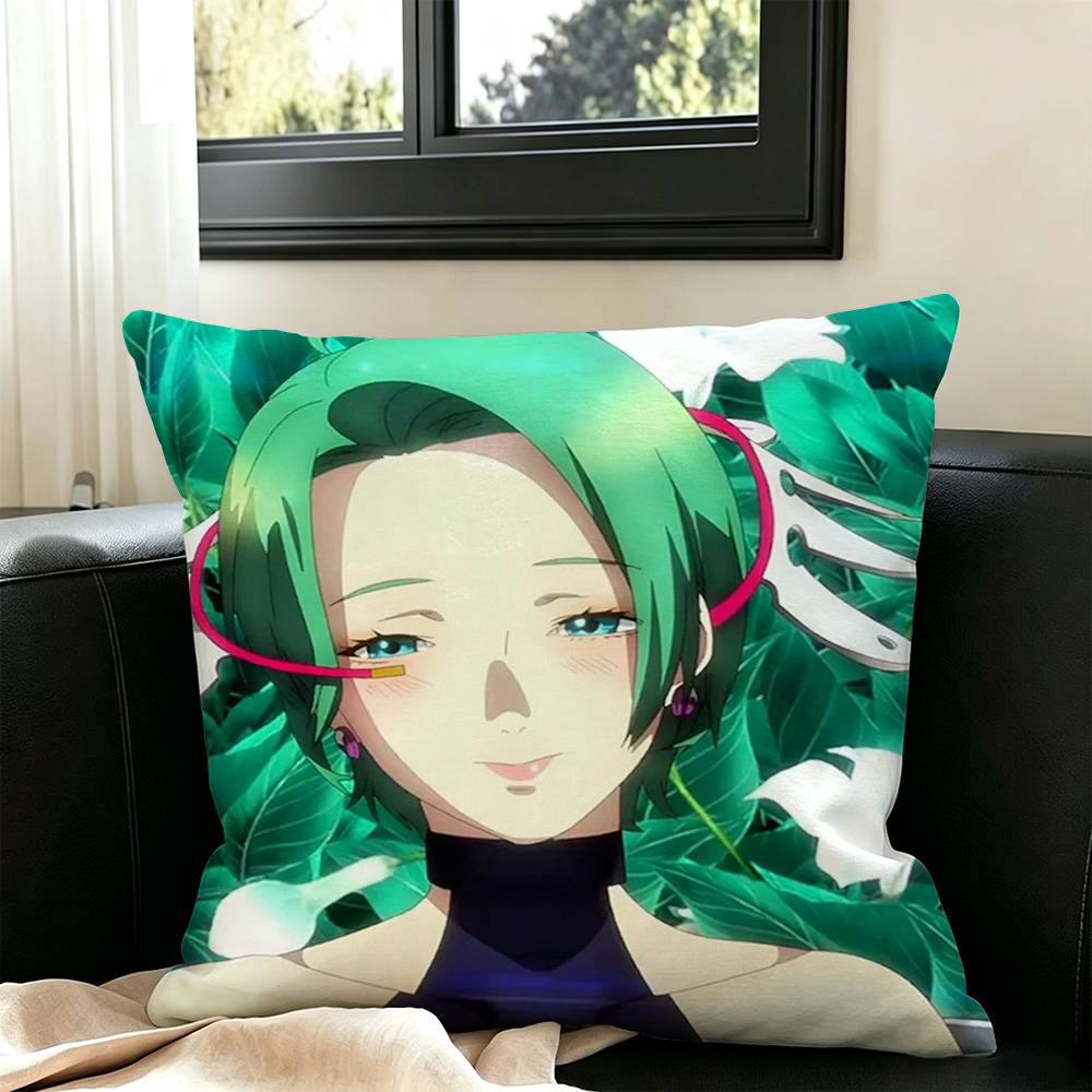 Game GNOSIA Anime Pillow Case Square Double-Sided Sofa Cushion Cover Bedroom Bedside Pillow