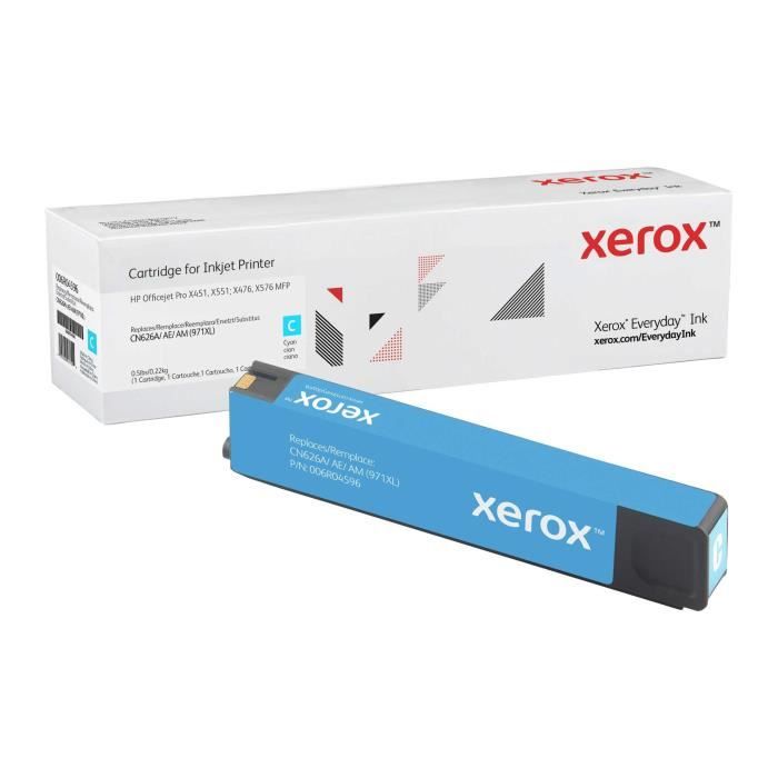 Toner compatible cyan Xerox pour HP 971XL - grande capacité - garantie à vie