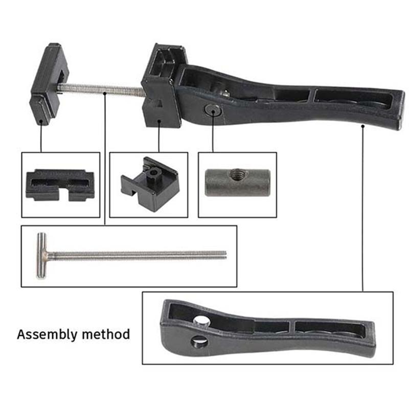 Universal Replacement Parts for Hard Tri-Fold Tonneau Cover Pickup Truck Cargo Cover Fixing Kit