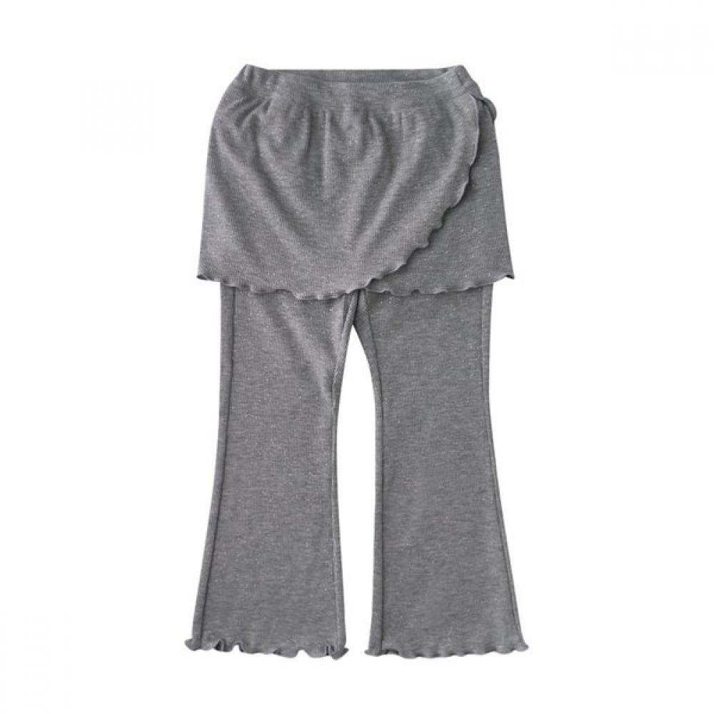 

Little Ground Glitter Wrap Skirt Leggings 76122 416 02 M/GRAY/120