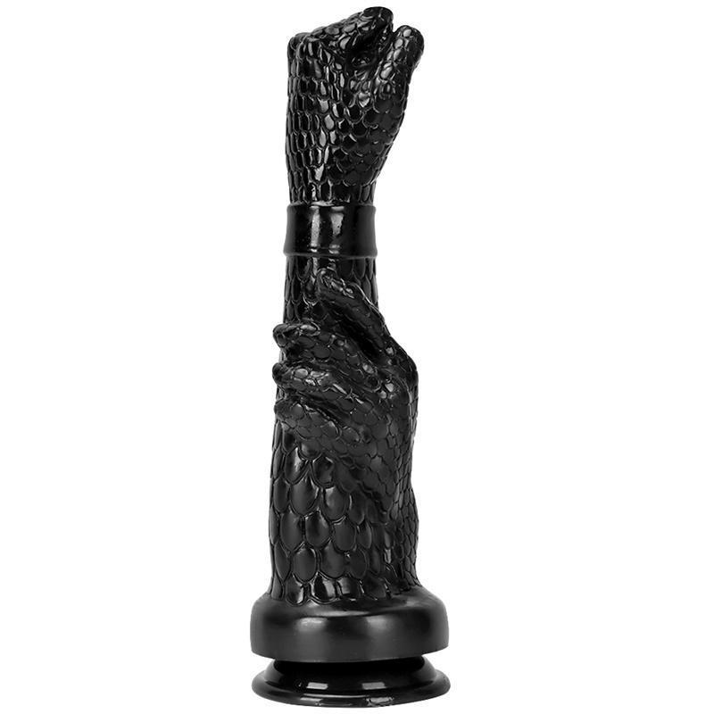 Knyttneve Overdimensjonert Fake Arm Hardcore Onani Knyttneve Butt Plug Kvinnelig Bakgård Ass Voksenprodukter