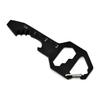 Multifunctional Card Tool Keychain: Bottle Opener, Hex Key, Mini Screwdriver, Pendant.