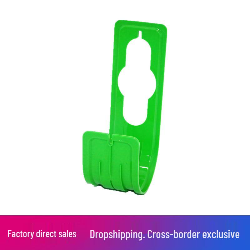 Small Garden Hose Storage Rack for Retractable Expandable Water Hose - Green Green small hook