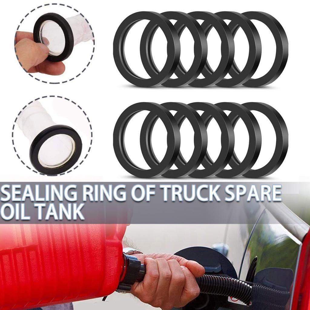 Kaufe Pdtoweb 10Pcs Gas Can Spout Gasket Seals Rubber Leakproof ORing