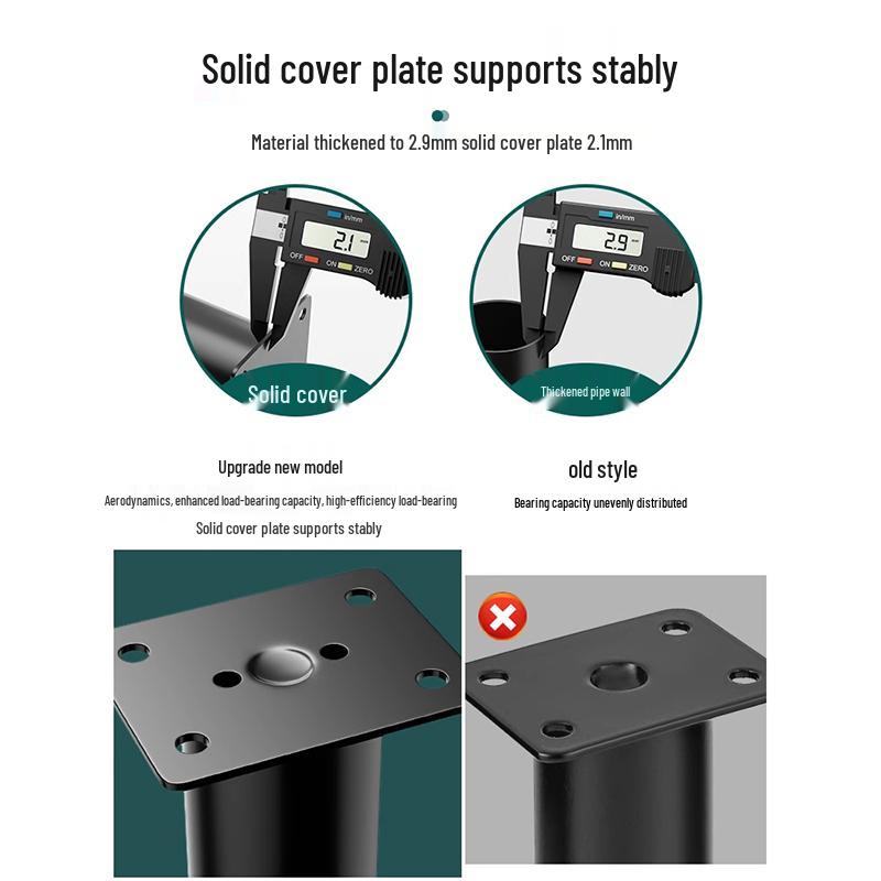 Adjustable Telescopic Furniture Legs for TV Cabinets, Sofas, Coffee Tables, and Beds