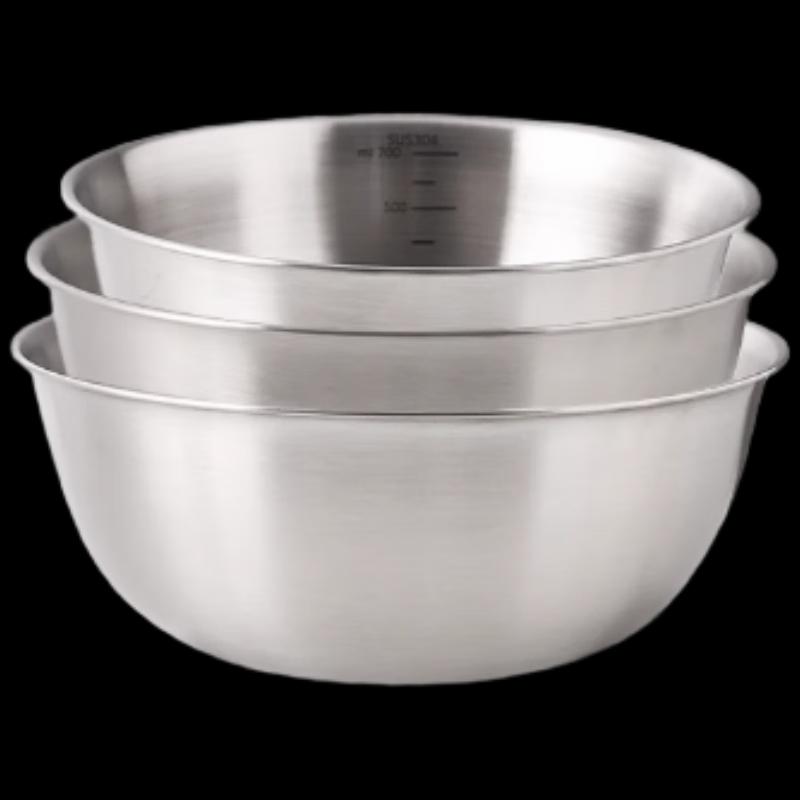 304 Stainless Steel Kitchen Bowl Set