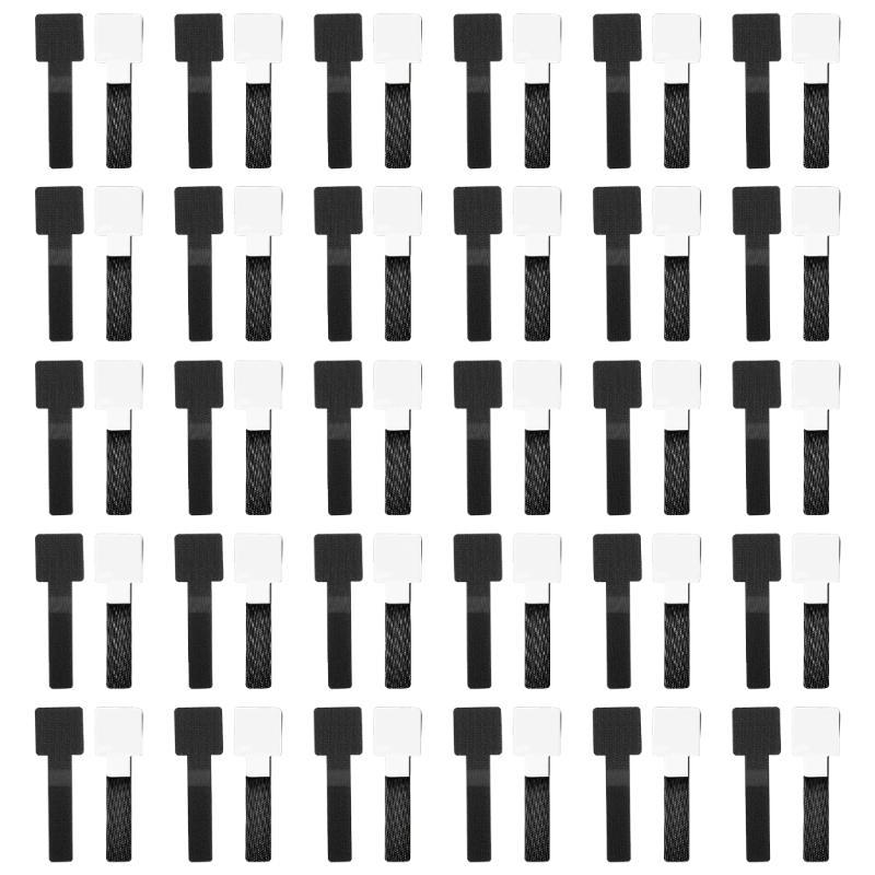 60pcs Power Cord Storage Cable Manager Cable Management Protector Enduring