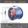 High-Power Industrial Kitchen Exhaust Fan, 220v/380v