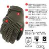 Mechanicswear Tactical OD Size S Touchscreen Work Gloves for and DIY Japanese Exclusive M-PACT Gloves, Green, (MPT-60-008), Compatible, Washable,