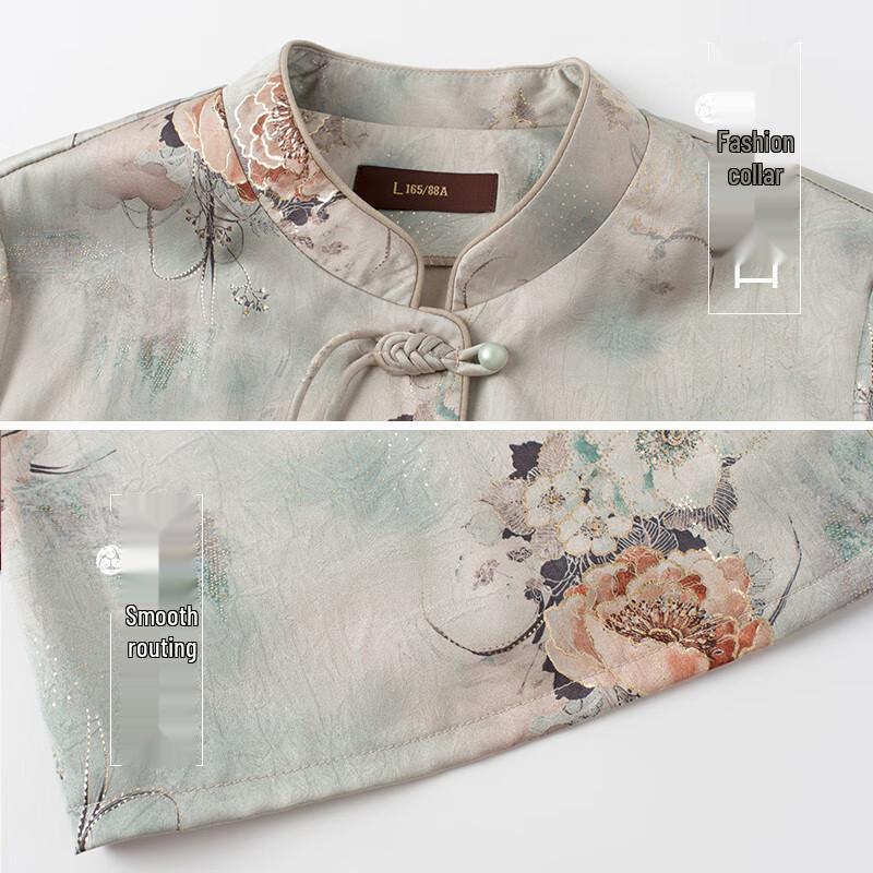 Women's Printed 3/4 Sleeve Breathable Autumn Shirt