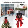 Christmas Tree Topper Bow Sequins Candy Decorations Christmas Tree Top Hat For Indoor Outdoor Home Living Room Nursery