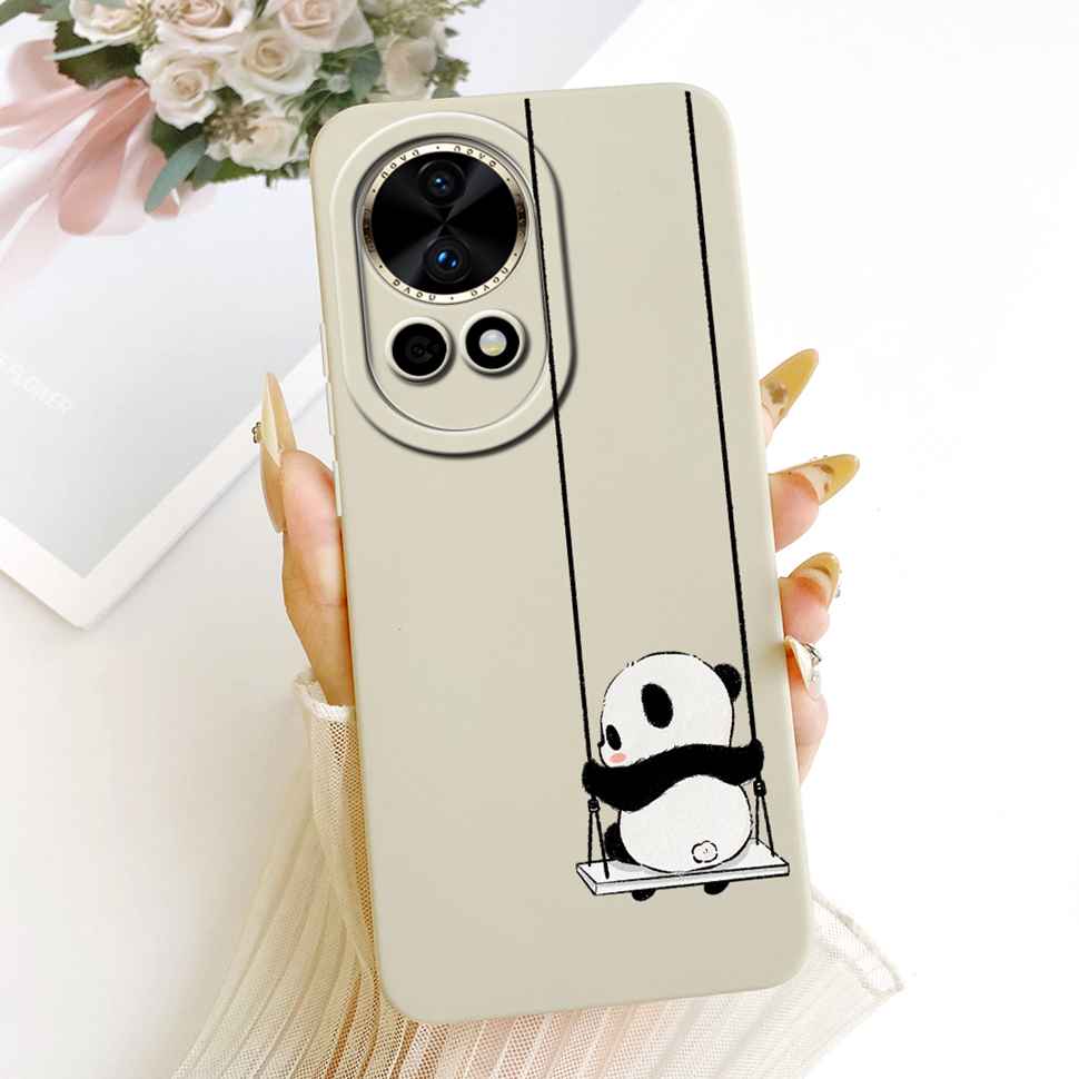 Neu Für Huawei nova 12 5G BLK-AL00 Hülle Luxus Blume Schmetterling Silikon Rückseite Für Huawei Nova12 5G Handyhüllen Bumper