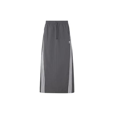 Originals 3-Stripes Colorblock Sports Casual Falda Larga Mujer Parte Inferior Gris Oscuro JC6124