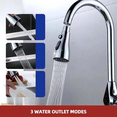 Universal Pressure Tap Nozzle Kitchen Faucet Sprayer Head Replacement Pull Down Faucet Spray Head