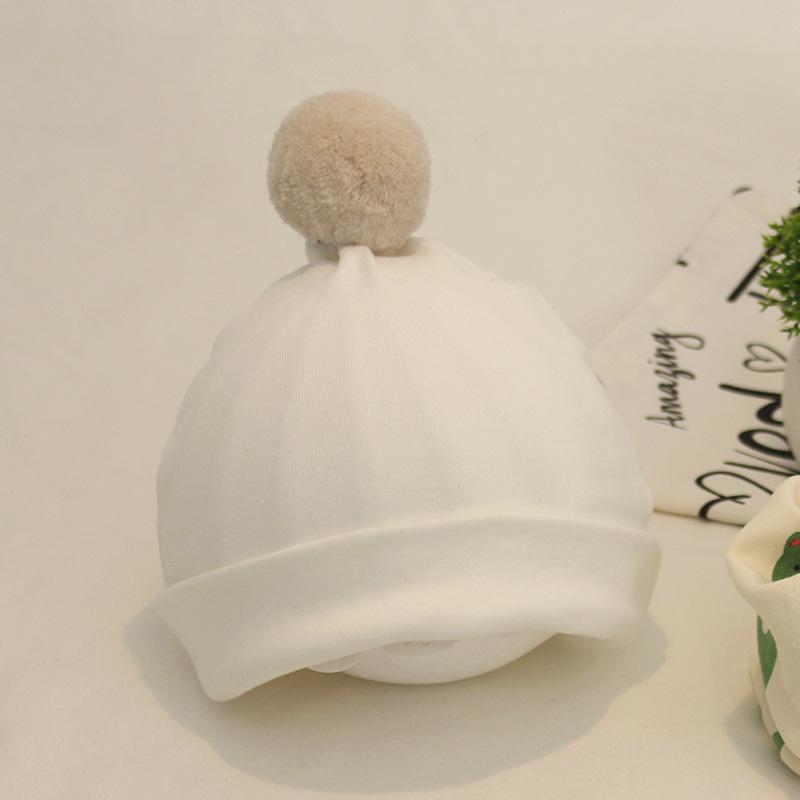 

Детская шапочка из чистого хлопка на весну, осень и зиму, для новорожденных до 1 года, однослойная L Size [2 - 6 years]