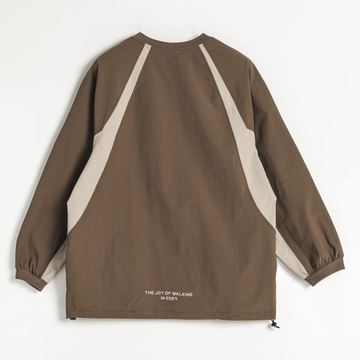 Осенний высококачественный свободный свитер с круглым вырезом — фото 6