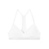 Comfortable Thin Strap Heart Shaped Neck Bralette Women Underwear White QP1668O-100