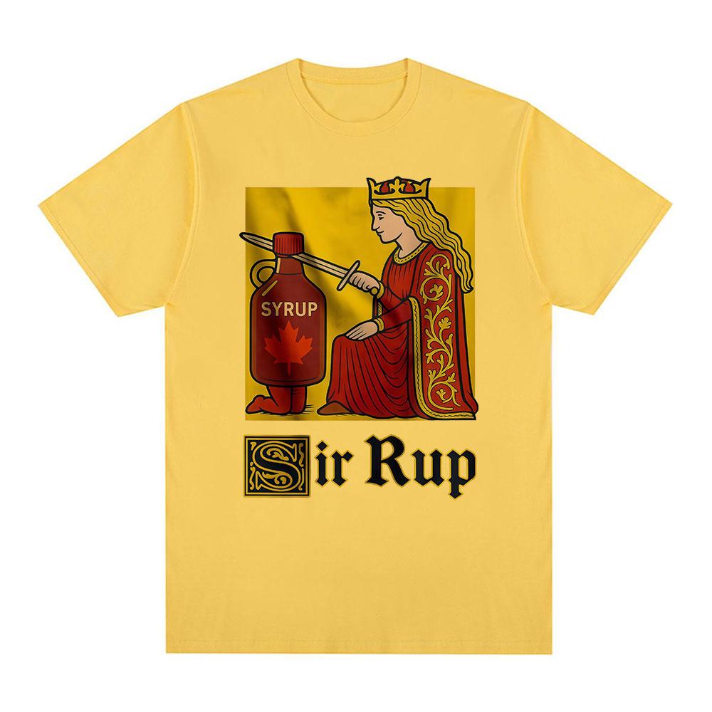 Sir Rup Funny Knight Meme Graphic Tshirt Unisexs Women Clothing Cotton Casual Oversized Short Sleeves ONeck T Shirts Streetwear