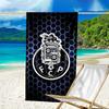 Ultra-Soft Beach Towel with FC Porto Theme,Ideal for Pool - Camping, Diving - Perfect Travel Essential, Vibrant Beach Towel.