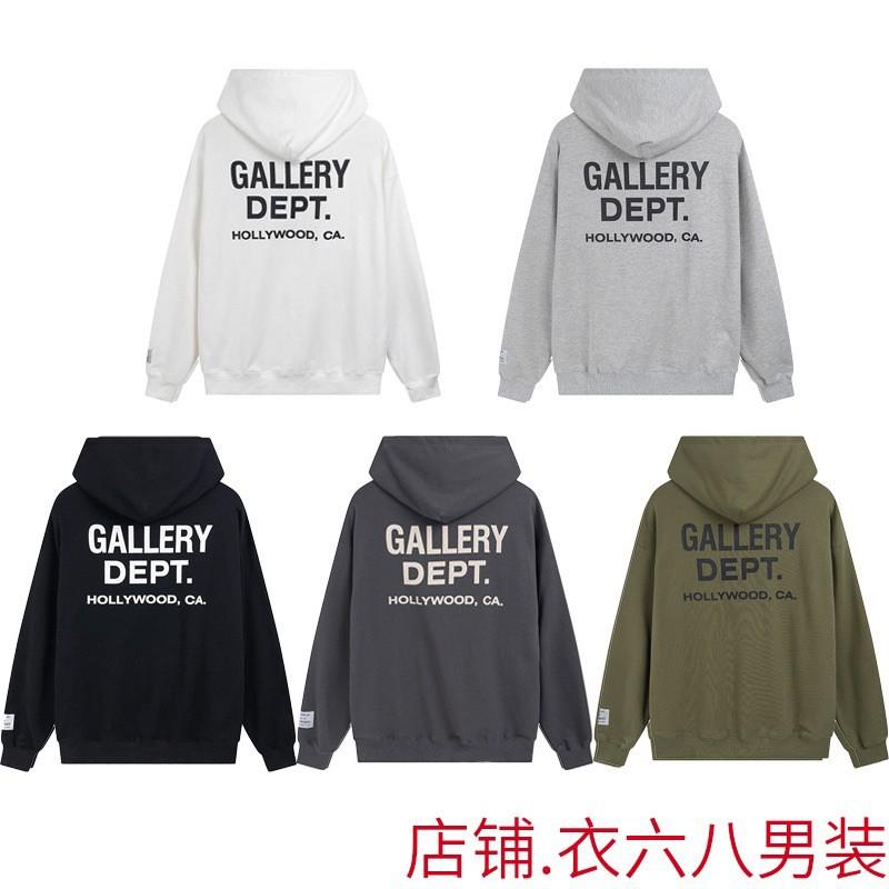 Graffiti Letter Print Hooded Sweatshirt Jacket Men Loose Fit Streetwear Long Sleeve Cotton Pullover