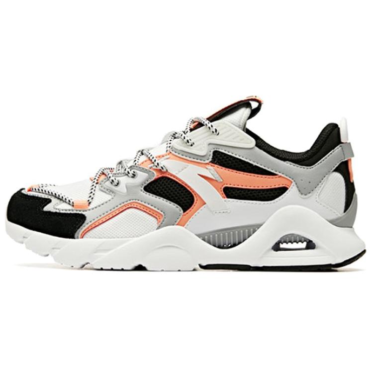 

New Anta Low Top Running Shoes Women s White Gray Black 92945535-1 37.5