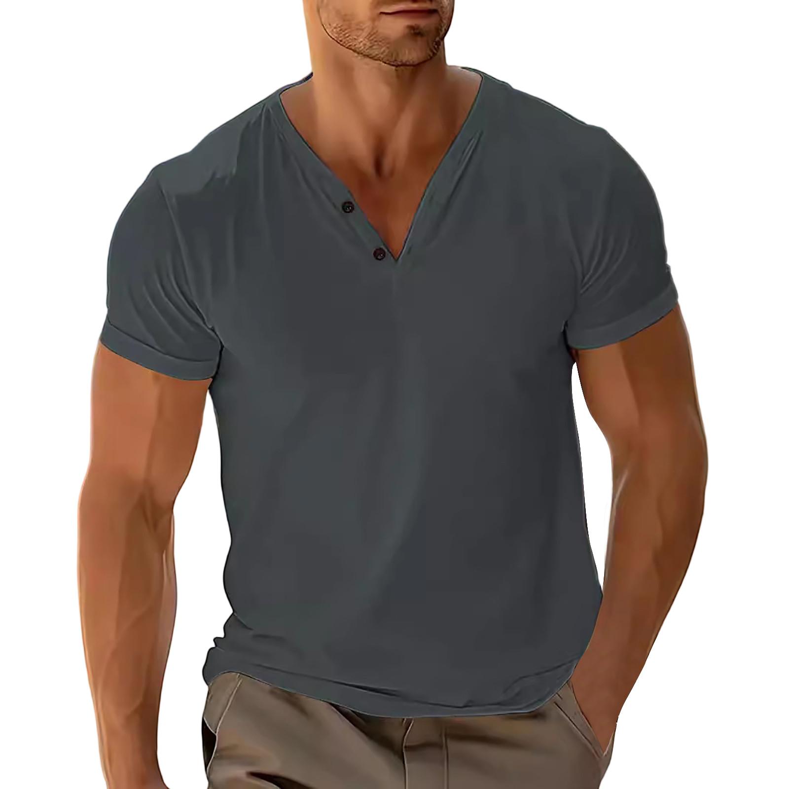 

Мужская модная футболка, уличная повседневная одежда с коротким рукавом L