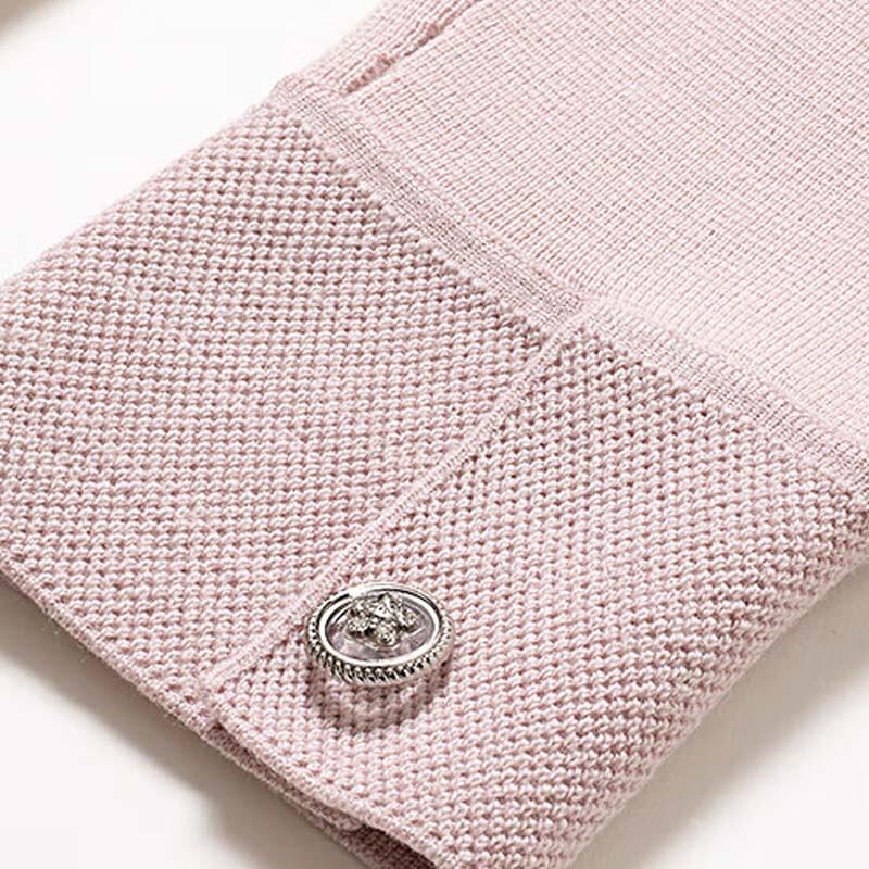 JESSIE Women's Sweet Lapel Knit Cardigan