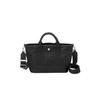 TOPKAPI Nylon Mini Tote Bag with Shoulder Lightweight SCOTCH GRAIN Breath sisWEB Exclusive Strap, / [Black]
