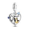Authentic copper Charm Bead Charms Heart Chameleon Sheep Bead Charms Pendants Compatible With Bracelets Making Fahsion Jewellery