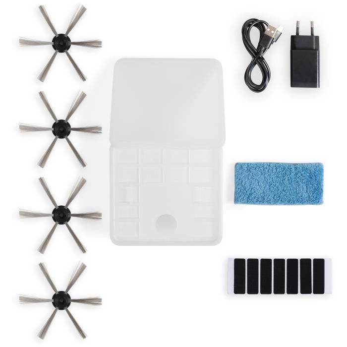 Saugroboter - LIVOO DOH135N - 800 Pa - 70 min - 67 dB - 500 ml - Schwarz