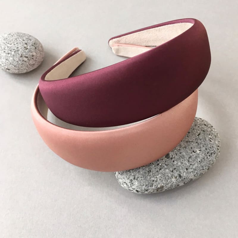 

САТЧИ БАРОЧНЫЙ САТИНОВЫЙ БАНТ deep burgundy