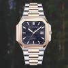 Specht & Söhne New Luxury Men's Watch 41MM Rose Gold Automatic Mechanical Wriswatch Genunie Leather Sports Watches 5Bar