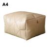 Bestickter Handwerks Quadratischer Kissenbezug Marokkanisches Leder Meditationskissen Futon Ungefüllt Nordischer Stil Zuhause Boden Tatami-Matte