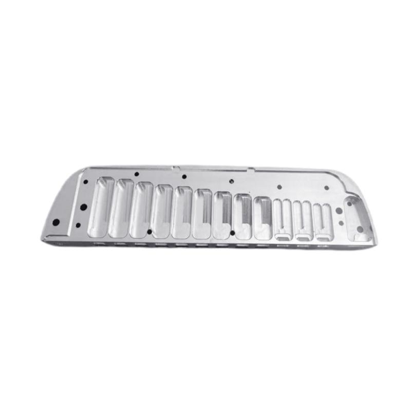

Metal Comb Harmonica Replacement Mouth Organ Smooth Harp Aluminum Smooth C Key Harmonica Musical Instrument Parts