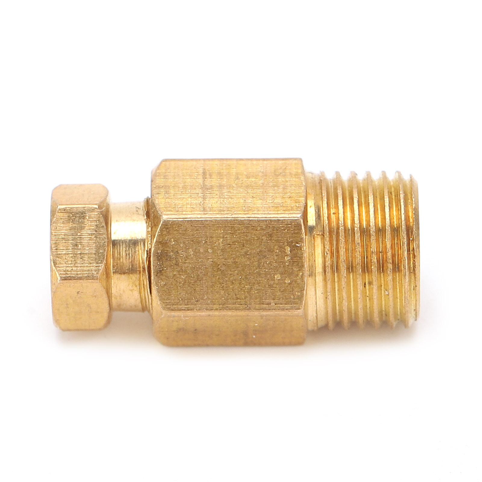 

Масляный трубопровод фитинг колено латунный прямой блок соединитель адаптер для соединения труб PD610