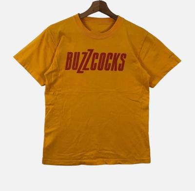 T-shirt a maniche corte BUZZCOCKS colore giallo taglia intera