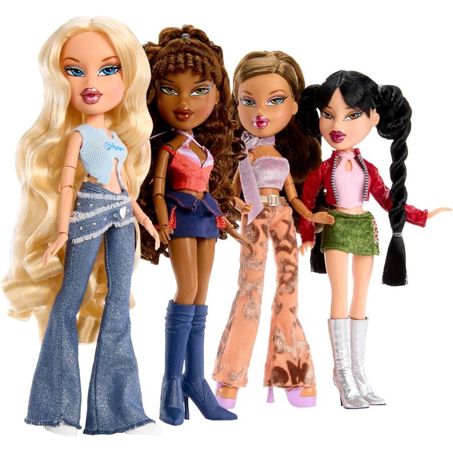 Bratz 2001 Reimagined Dolls Fashion doll- Jade/Sasha/Yasmin/Cloe