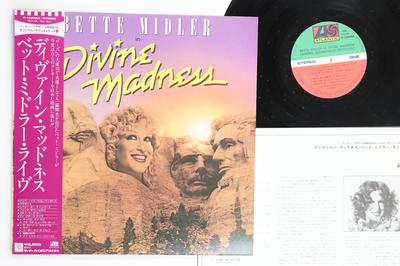 LP-Platte BETTE MIDLER  Divine Madness P10946A ATLANTIC 1980 Japan Obi Pop Gebraucht