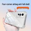 Vivox70 Transparent Phone Case: Anti-Drop TPU with Airbag Corners for X70Pro/X70Pro+, Simple High-End Design