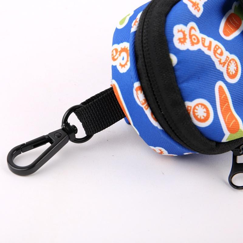 New Dog Training Colorful Waist Bag Pet Waist Bag Dog Food Snack Bag Dog Walking Portable Garbage Bag Dog Training Supplies